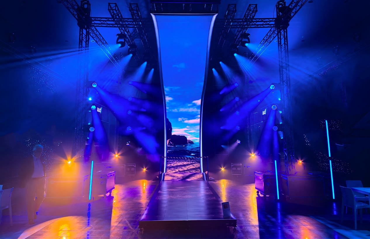 The LED Ribbon Solution for ISE 2024 & MIR 2024