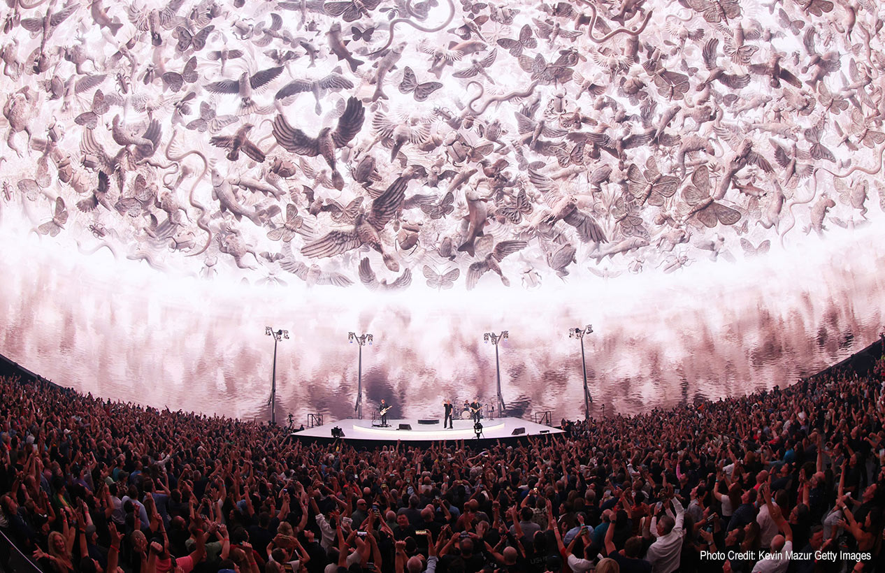 Концерт U2 в MSG Sphere
