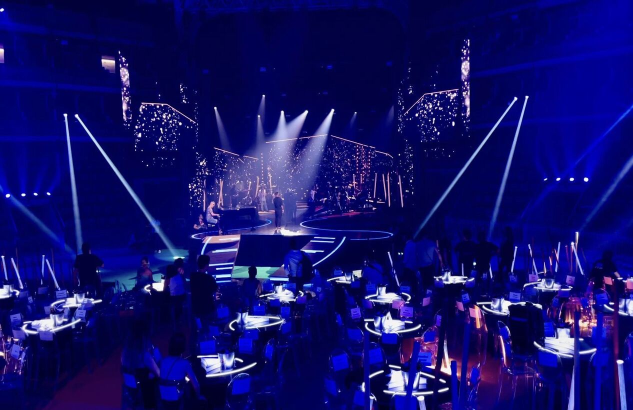 Alguns momentos dos prémios 