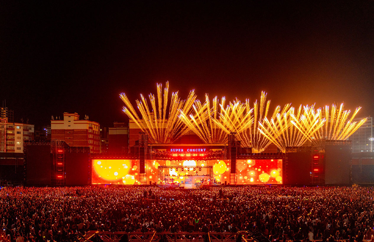 Super Concert 2025 in Mongolia